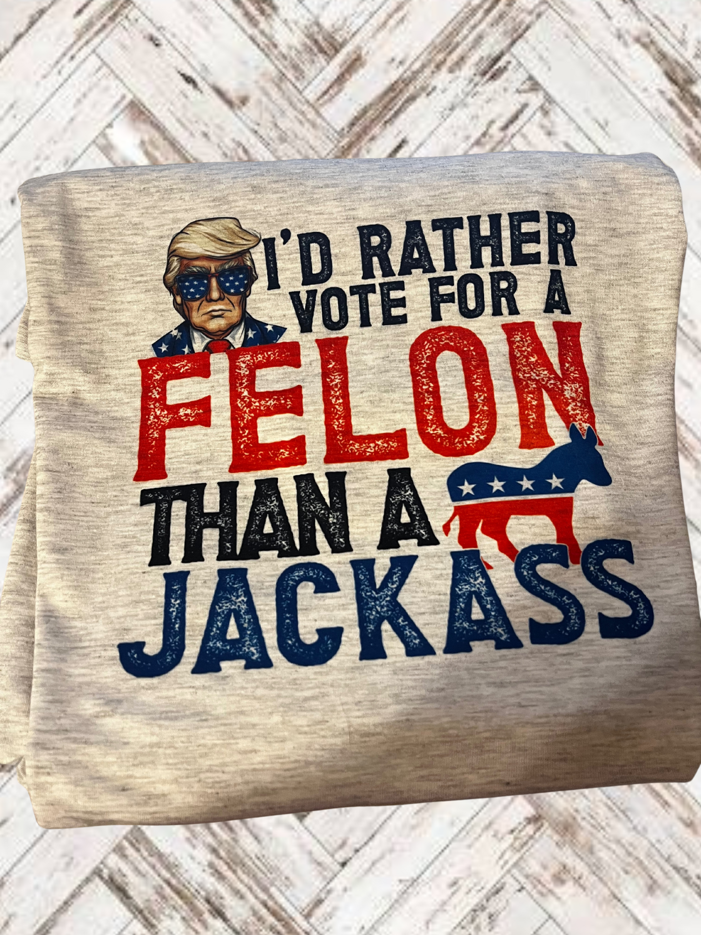 Vote for felon